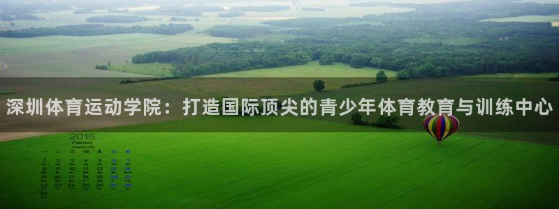 vsport体育官方正版app官网：深圳体育运动学院：打造国